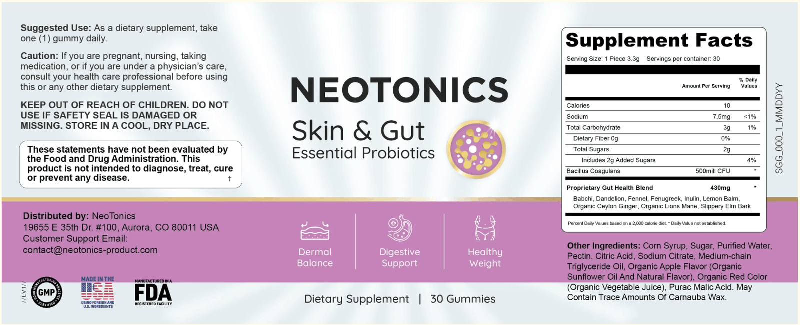 Neotonics